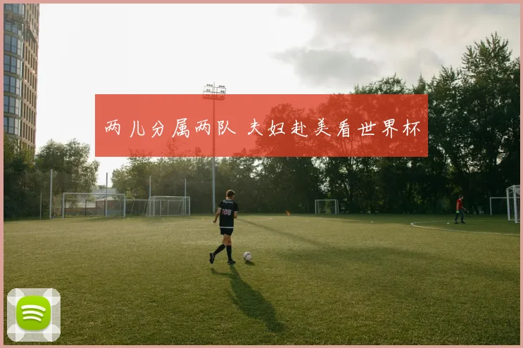 两儿分属两队 夫妇赴美看世界杯